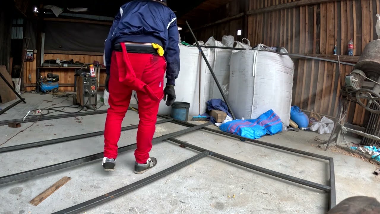 Budowa drzwi do wiaty - jednak nie przesuwne