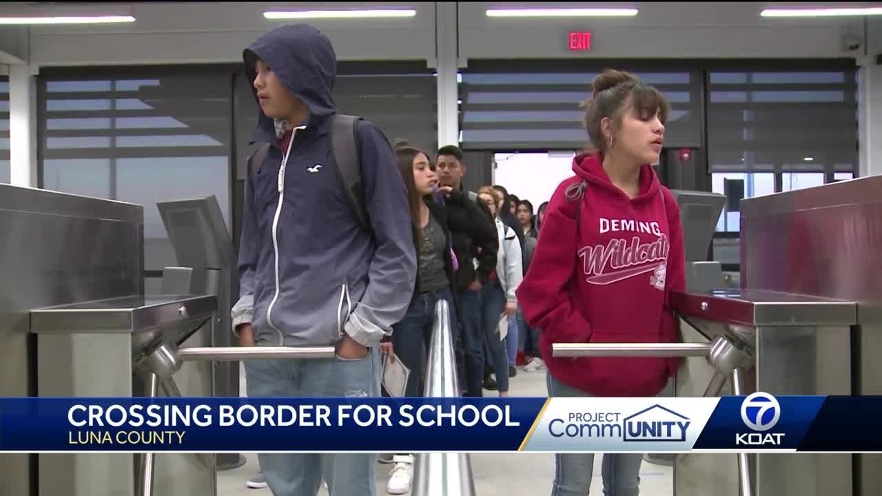 Why hundreds of students cross an international border every day for an American education