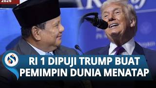 PRABOWO DIPUJI TRUMP, PEMIMPIN DUNIA SAMPAI MENATAP! Momen Dramatis di KTT Board of Peace