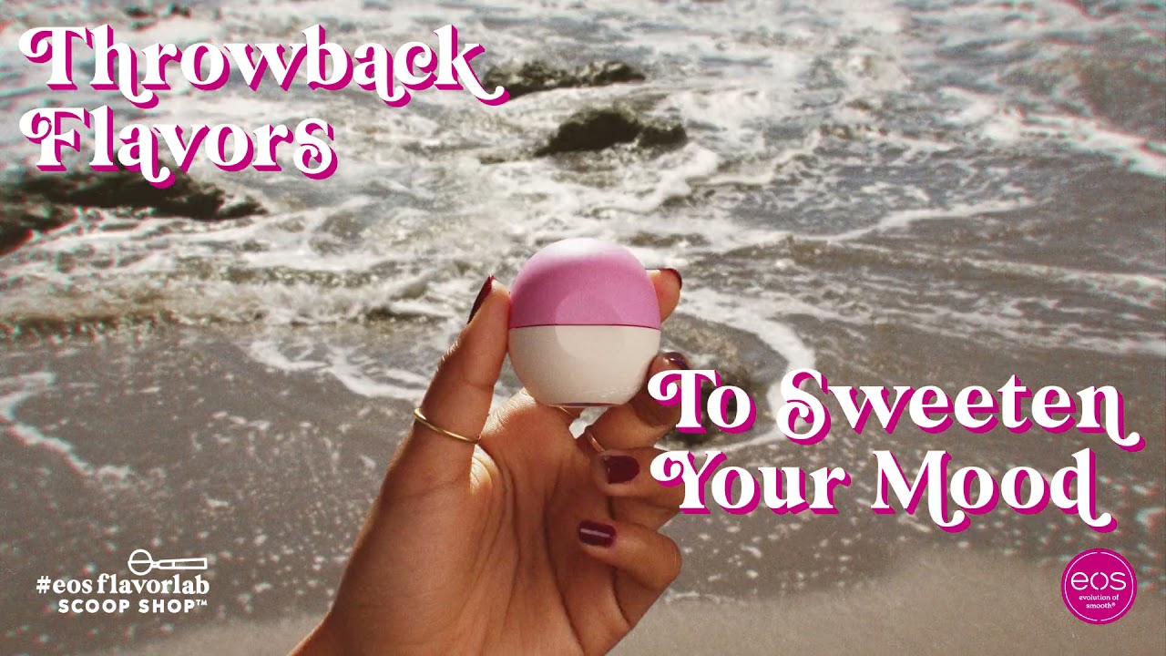 eos FlavorLab Scoop Shop Collection: Blackberry Hibiscus Lip Balm