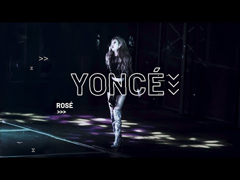 180816 BLACKPINK ROSÉ 로제 Japan Arena Tour Fukuoka (Day1) 직캠 - YONCÉ
