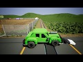 MASSIVE LEGO OLD SCHOOL Train Wrecks 13 Brick Rigs Gameplay Lego Toy Destruction