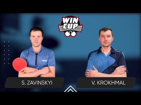 10:00 Serhii Zavinskyi - Vitalii Krokhmal West 1 WIN CUP 09.09.2024 | Table Tennis WINCUP