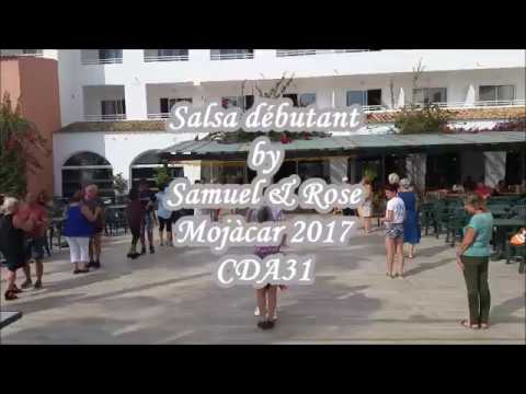 Cours de salsa débutant by Samuel & Rose - CDA31 - Mojacar 2017