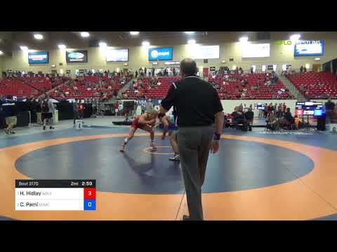 2018 Marine Corps US Open/Senior Men's Freestyle 70 Quarters - Hayden Hidlay (Wolf) Vs. Chase Pami