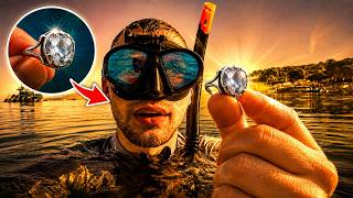 I Found a DIAMOND Ring Underwater?! 💍