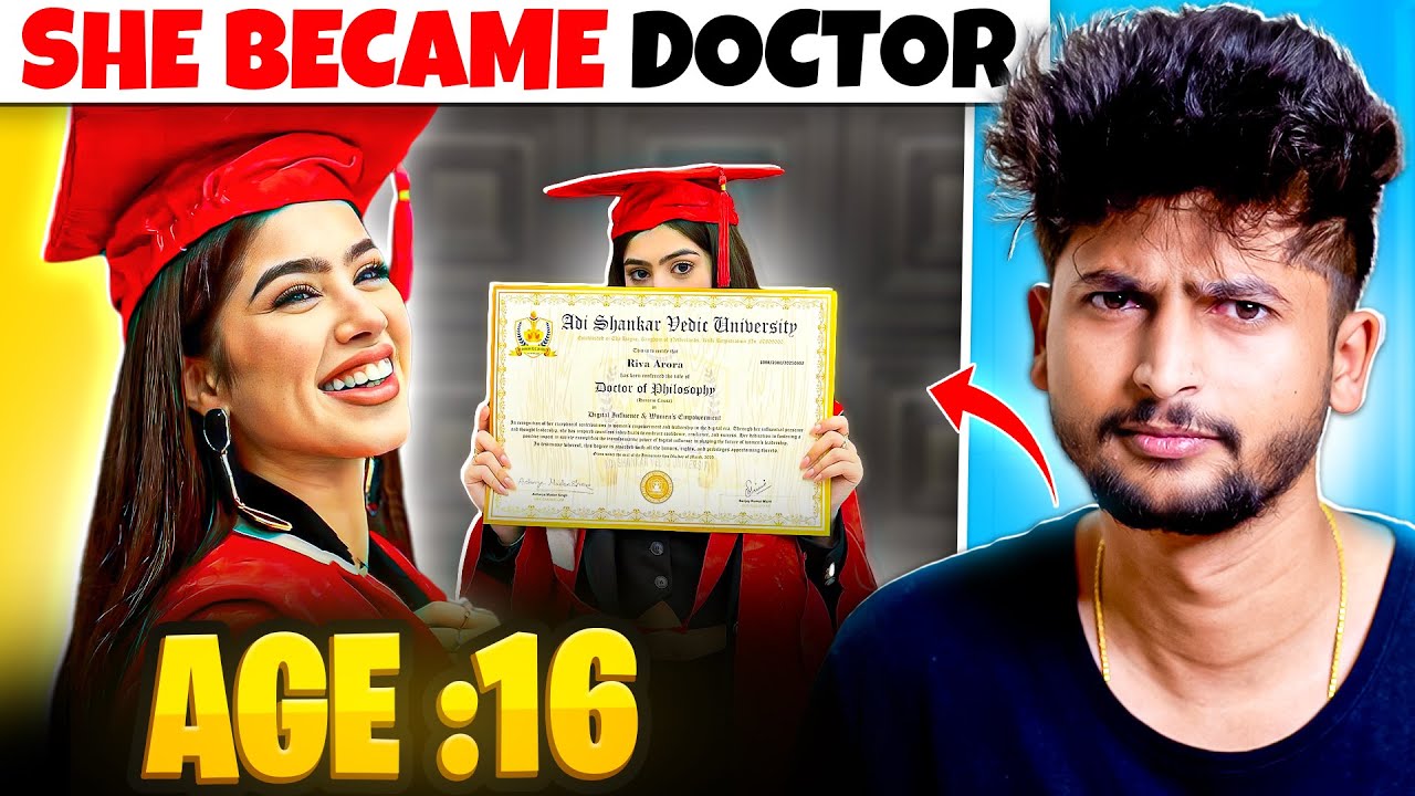 DID RIVA ARORA REALLY BECOME A DOCTOR AT SUCH A YOUNG AGE !!