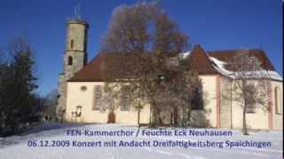 preview picture of video 'The first Noel FEN-Kammerchor Männerchor Feuchte Eck Neuhausen'