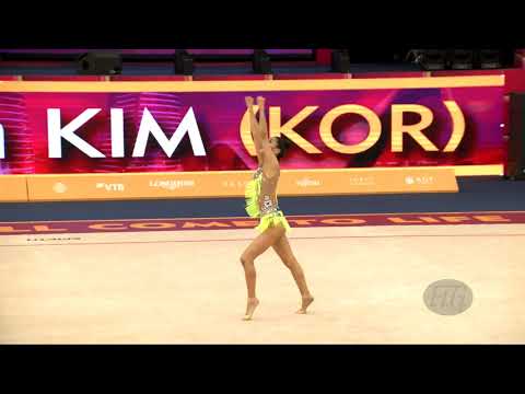KIM Chaewoon (KOR) - 2019 Rhythmic Worlds, Baku (AZE) - Qualifications Ball