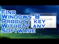 How to find windows 8 product key in registry