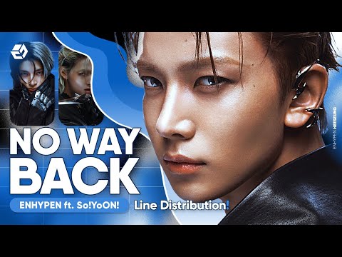 ENHYPEN - No Way Back (feat. So!YoON!) | (Line Distribution)