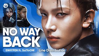 Download lagu ENHYPEN - No Way Back (feat. So!YoON!) | (Line Distribution) mp3