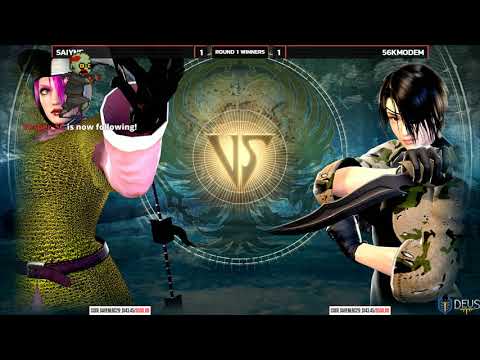 Soul Calibur 6 @ NLBC Online #8 - Saiyne vs 56K Modem [4K/60fps]