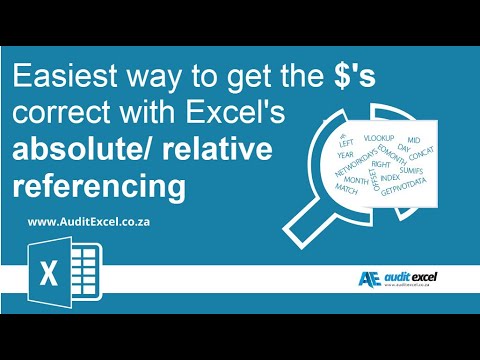 Excel $ Sign Trick- Build $ formulas easily