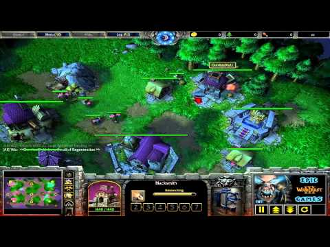 SK.Lyn(ORC) vs GG.XyLigan(HU) - Epic WarCraft 3 Games - RN71