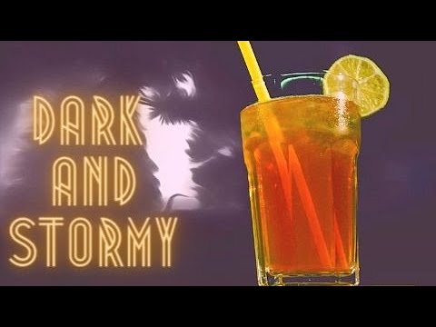 DARK & STORMY COCKTAIL Recipe