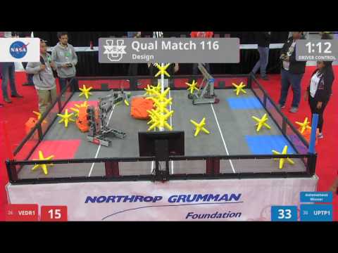 2017 VEXU Design Q116 - VEDR1 vs UPTP1 - 29 to 21