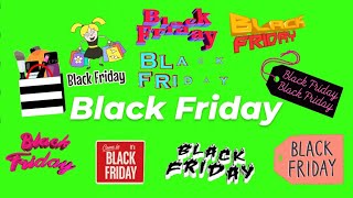 Animated Black Friday GIF Green Screen Pack (Free Download)