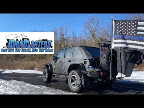 Hornblasters Bandit 228H Air Horn Kit Demo