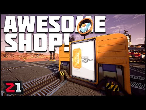 Building the AWESOME Shop and Resource Sink ! Satisfactory Update 3 Ep 4 | Z1 Gaming