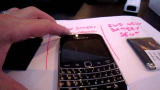 Blackberry 9900 Battery Problem