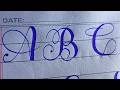 Learn How To Use Cut Markers Write Cursive Letters Best Handwriting