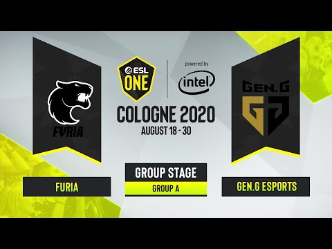 CS:GO - FURIA vs. Gen.G Esports [Train] Map 1 - ESL One Cologne 2020 - Group A - NA