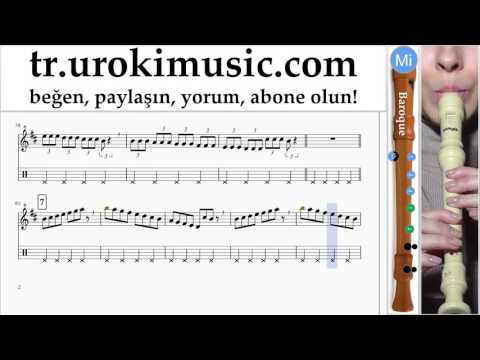 Blok flüt B. Nasıl Çalınır Romeo Santos - Propuesta Indecente Bölüm#1 Okul Öğretmen Notalar Eğitim