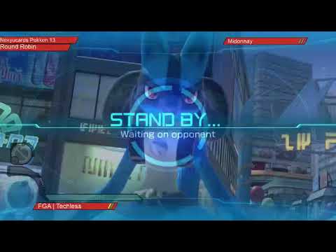 Techless (Lucario) vs Midonnay (Pikachu) Nekyucards #13