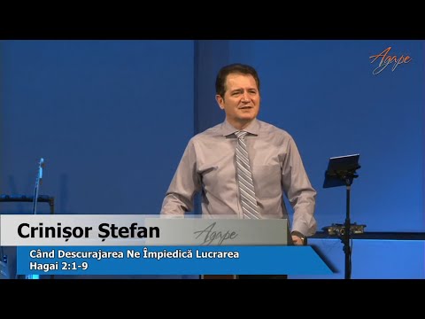 November 8, 2020 Crinisor Stefan - Cand descurajarea ne impiedica lucrare / Agape Church