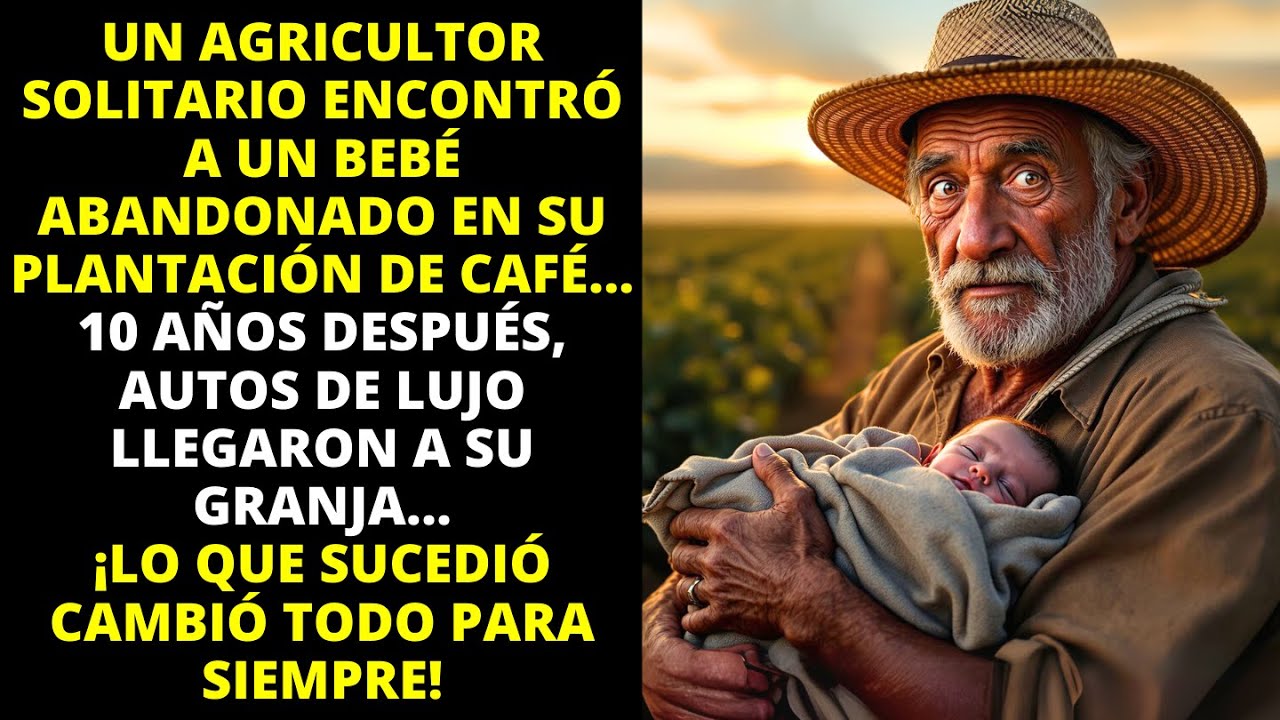 AGRICULTOR ADOPTA A UN BEBÉ ABANDONADO, PERO 10 AÑOS DESPUÉS AUTOS DE LUJO LLEGAN A SU GRANJA.