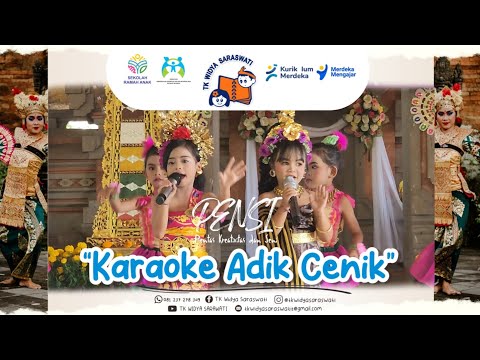 Karaoke Adik Cenik dalam kegiatan PENSI Pentas Kreatifitas dan Seni tahun 2024