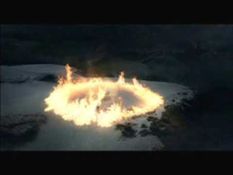 Dark Kingdom trailer still: firelit night sequence hinting at betrayals and oaths
