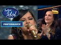 Indian Idol S13 | Senjuti के 'Do Ghoont' को मिली Mumtaz जी की तालियां  | Performan