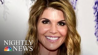 Lori Loughlin Surrenders To FBI In College Cheating Scandal | NBC Nightly News