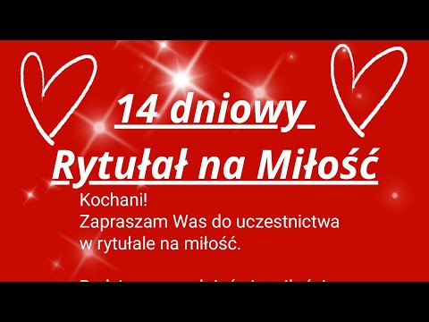 ❤️ZAPISY NA RYTUAŁ MIŁOŚCI 14 DNI MOCY W KRĘGU MAGII❤️
