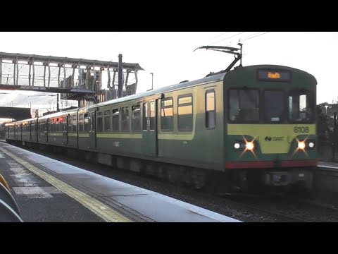 Irish Rail 8100 Class Dart Train 8108 - Booterstown Station, Dublin