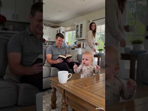 Baby Saves Mom From A Coffee Mistake… Tiny Boss Takes Charge 😂☕👶#BabyBoss #FunnyBaby #BabyScoldsMom