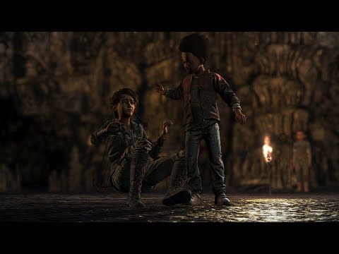 The Walking Dead Season 4 Episode 4 - AJ gets really mad, Yells at + HITS Clem