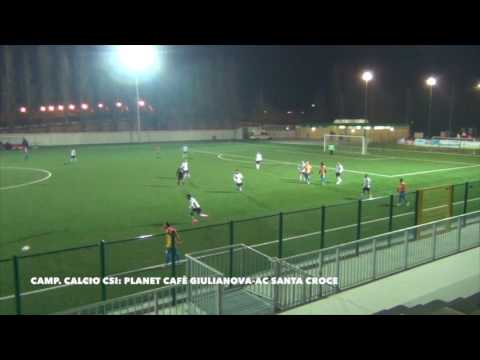 Camp. Calcio CSI: Planet Cafè Giulianova - AC Santa Croce