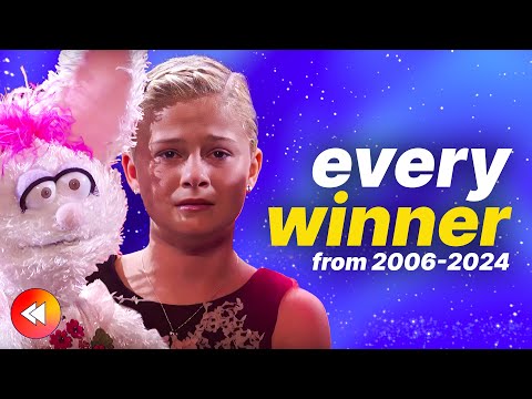EVERY Winner Announcement on America's Got Talent from 2006-2024!