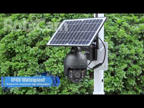 Robicam THE best Solar 4G PTZ Camera