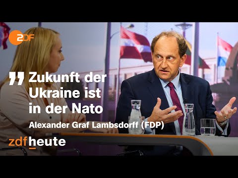 Sicherheit für die Ukraine - Nato stärken, Russland provozieren? | maybrit illner vom 13. Juli 2023