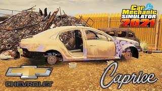 Chevrolet Caprice Police Restoration - Car Mechanic Simulator 2021 - Drag Racing DLC