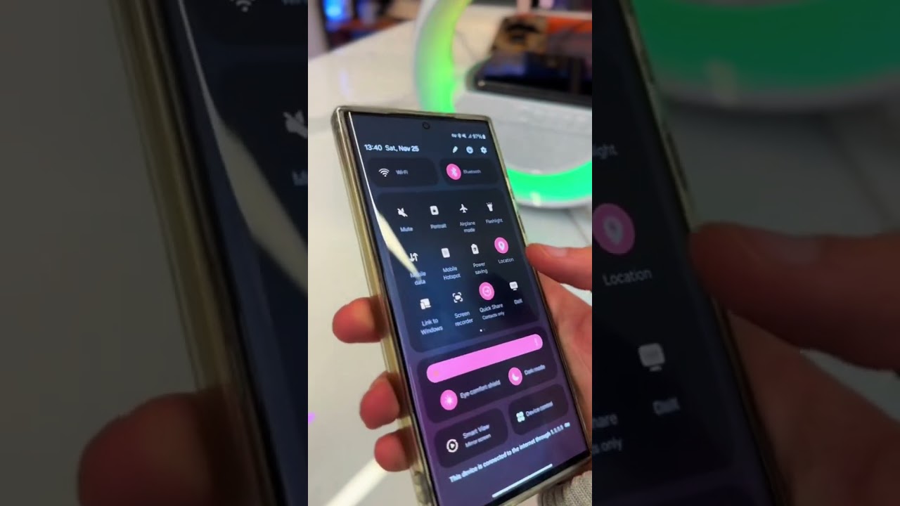 ULTRA Power Saving mode on Samsung 🔋 #samsunghack