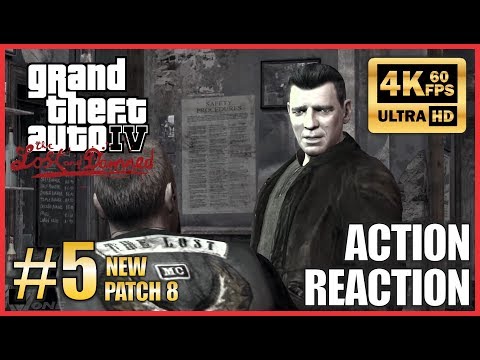 Grand Theft Auto IV The Lost and Damned Ultra HD 4K 60fps Walkthrough Part 5 "Action Reaction"