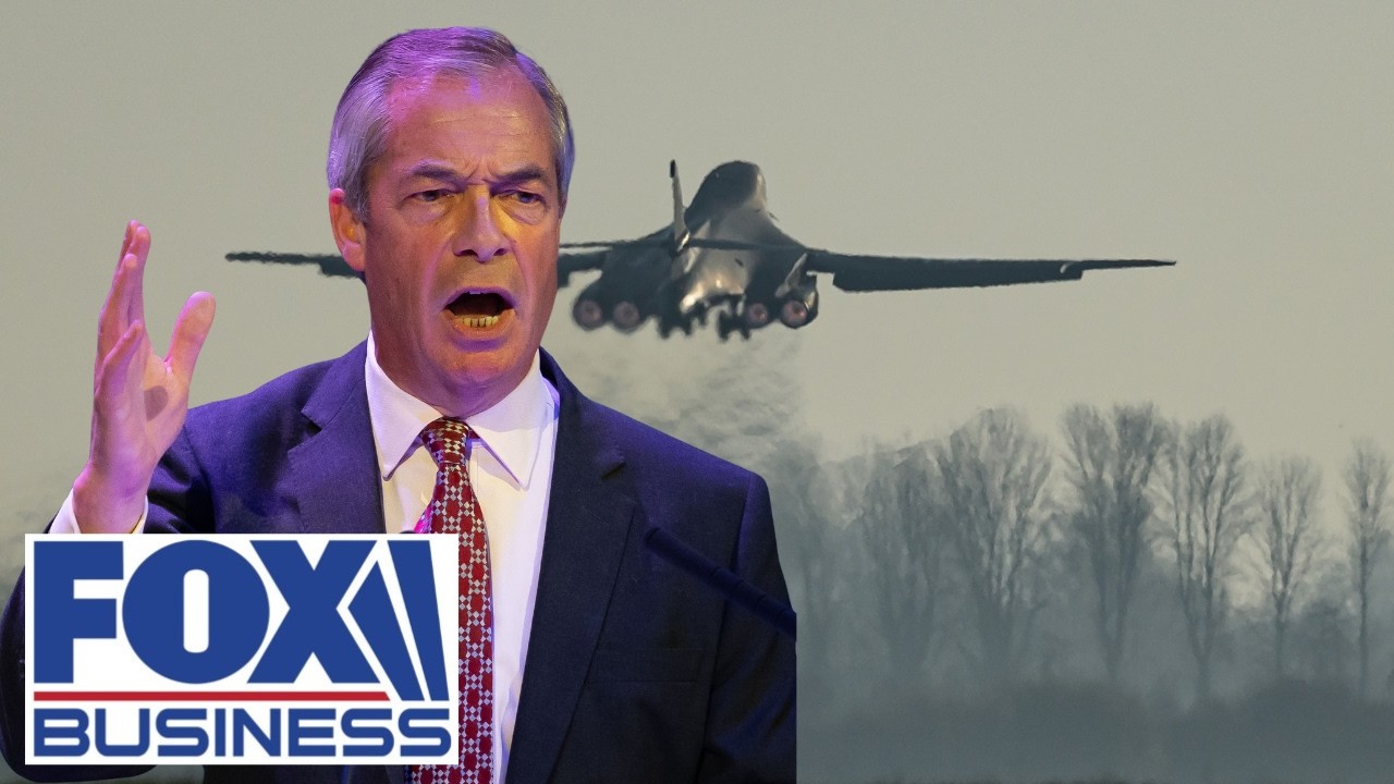 Video: Farage calls UK 'disaster' after US pulls B-1 bombers from RAF Fairford over Iran plot