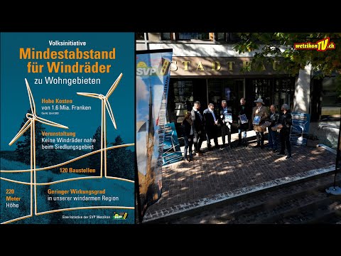 Windkraftinitiative der SVP Wetzikon