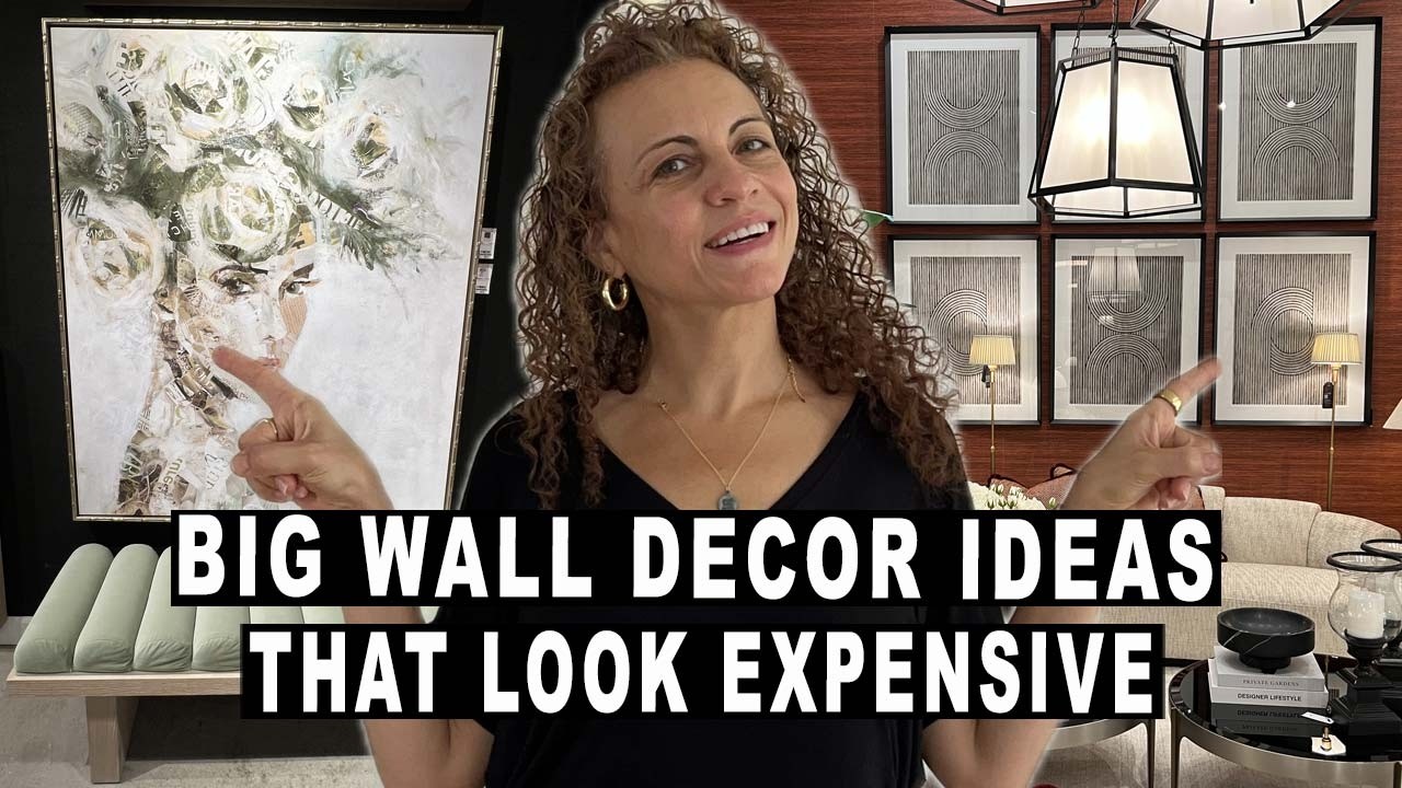 10 LARGE WALL DECOR IDEAS FOR LIVING ROOM THAT LOOK EXPENSIVE