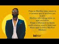Fally Ipupa Marlène Lyrics Officiel